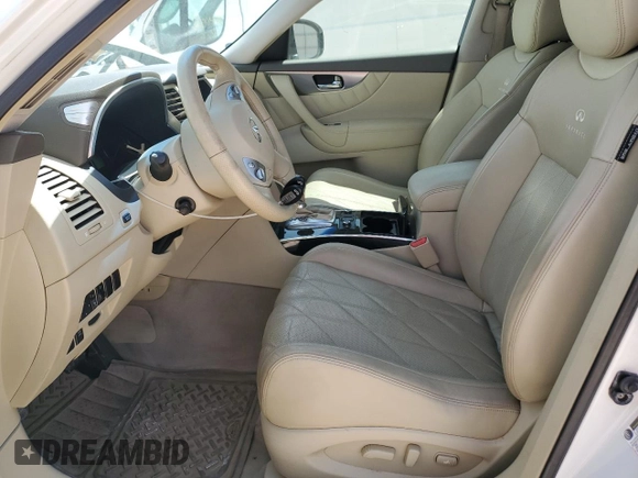 2010 Infiniti FX with VIN JN8AS1MU7AM801086, listed as a Copart auction lot 51745085 with 105,162 mi miles and Clean title. Bid and sale history available at DreamBid. Image 7.