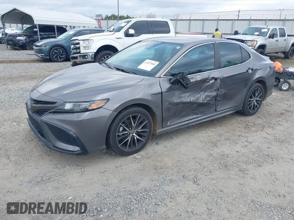 2021 Toyota Camry SE Nightshade with VIN 4T1G11AK4MU459186, listed as a IAAI auction lot 41557908 with 93,317 mi miles. Bid and sale history available at carsss.com. Image 2.