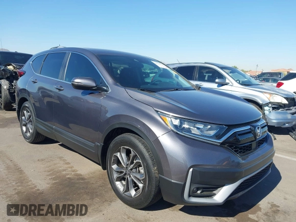 2020 Honda CR-V EX with VIN 5J6RW1H5XLA009373, listed as a IAAI auction lot 42510328 with 20,104 mi miles and . Bid and sale history available at DreamBid. Image 1.