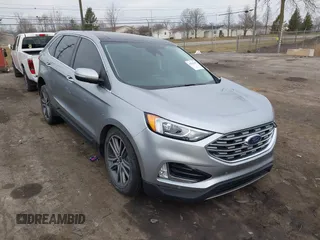 2021 Ford Edge Titanium z VIN 2FMPK4K94MBA32297, wystawiony jako IAAI lot #41834740 z przebiegiem 45 908 mil mil oraz . Historia ofert i sprzedaży dostępna na DreamBid. Obrazek 1.