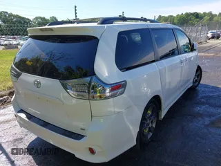 2015 Toyota Sienna SE with VIN 5TDXK3DC0FS657546, listed as a IAAI auction lot 42183750 with 137,157 mi miles and . Bid and sale history available at DreamBid. Image 4.