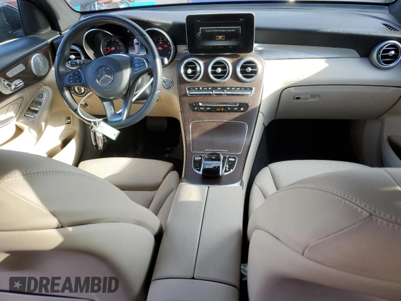 2018 Mercedes-Benz GLC with VIN WDC0G4KB0JV101930, listed as a Copart auction lot 46602165 with 99,229 mi miles and Salvage Title. Bid and sale history available at carsss.com. Image 8.