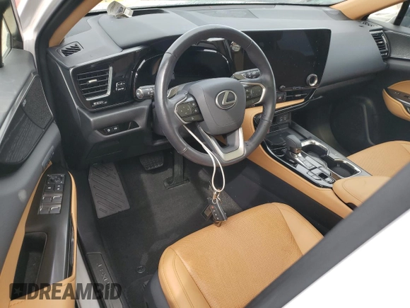 2022 Lexus NX with VIN JTJHKCEZ1N5002627, listed as a Copart auction lot 74983514 with 19,228 mi miles and Non Repairable. Bid and sale history available at carsss.com. Image 8.