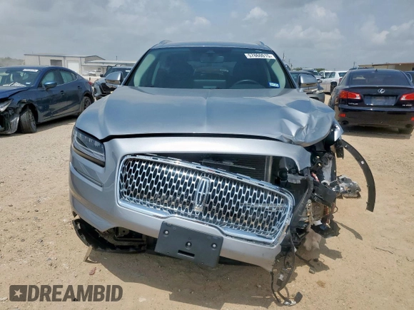 2021 Lincoln Nautilus Standard with VIN 2LMPJ6J97MBL10890, listed as a Copart auction lot 57860015 with 7,052 mi miles and Salvage title. Bid and sale history available at DreamBid. Image 5.