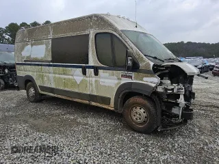 2018 Ram ProMaster Cargo with VIN 3C6URVHG9JE116951, listed as a Copart auction lot 42162025 with Not Provided miles and Clean Title. Bid and sale history available at DreamBid. Image 4.