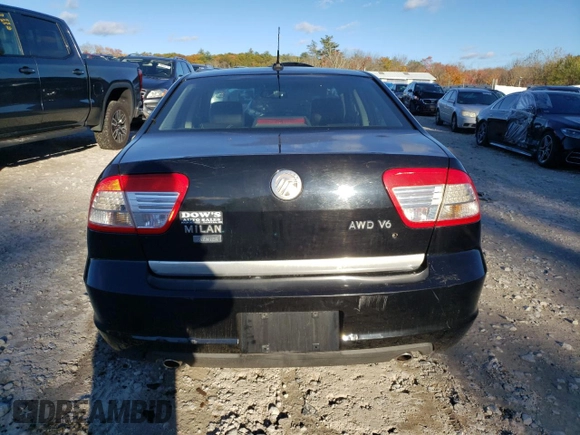 2008 Mercury Milan Premier with VIN 3MEHM02188R626449, listed as a Copart auction lot 75812404 with 205,261 mi miles and Clean Title. Bid and sale history available at carsss.com. Image 6.