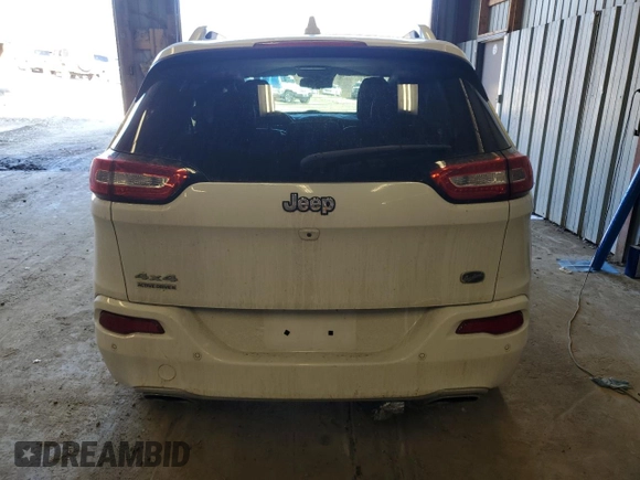 2017 Jeep Cherokee Overland с VIN 1C4PJMJS8HW525545, выставлен на аукционе Copart как лот 48339925 с пробегом 97 191 миль миль и Списание • Salvage title. История ставок и продаж доступна на DreamBid. Изображение 6.