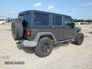 2017 Jeep Wrangler Unlimited Sport with VIN 1C4HJWDG6HL627015, listed as a Copart auction lot 63864755 with 113,443 mi miles and Salvage title. Bid and sale history available at DreamBid. Image 3.