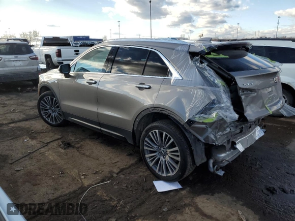 2024 Cadillac XT4 AWD Premium Luxury with VIN 1GYFZDR4XRF164616, listed as a Copart auction lot 43316775 with 11,009 mi miles and Clean Title. Bid and sale history available at carsss.com. Image 2.