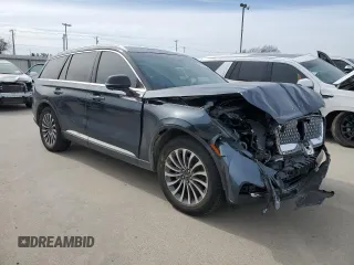 2022 Lincoln Aviator Reserve z VIN 5LM5J7WC2NGL17296, wystawiony jako Copart lot #48116645 z przebiegiem 39 385 mil mil oraz Szkoda całkowita • Salvage title. Historia ofert i sprzedaży dostępna na DreamBid. Obrazek 4.