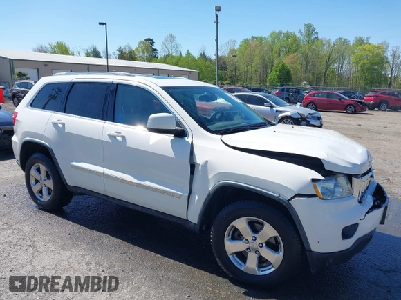 2011 Jeep Grand Cherokee Laredo with VIN 1J4RR4GG3BC736370, listed as a IAAI auction lot 42053862 with 169,269 mi miles and . Bid and sale history available at DreamBid. Image 1.