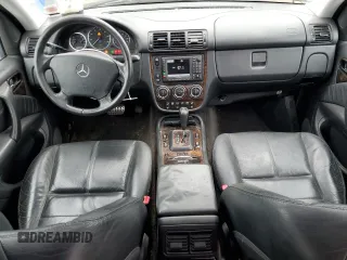2005 Mercedes-Benz M-Class 3.7L with VIN 4JGAB57E35A559004, listed as a Copart auction lot 72765774 with 225,883 mi miles and Salvage Title. Bid and sale history available at carsss.com. Image 8.