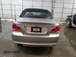 2013 BMW 1 Series 128i with VIN WBAUL7C51DVU09218, listed as a Copart auction lot 53357235 with 119,644 mi miles and Salvage Title. Bid and sale history available at carsss.com. Image 6.