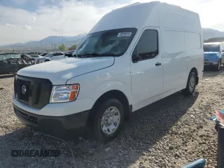 2017 Nissan NV Cargo SV z VIN 1N6BF0LY0HN805095, wystawiony jako Copart lot #53978975 z przebiegiem 131 896 mil mil oraz Szkoda całkowita • Salvage title. Historia ofert i sprzedaży dostępna na DreamBid. Obrazek 1.