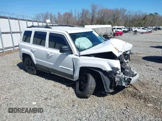 2014 Jeep Patriot Sport with VIN 1C4NJPBA9ED889186, listed as a IAAI auction lot 41738524 with 159,755 mi miles. Bid and sale history available at carsss.com. Image 1.