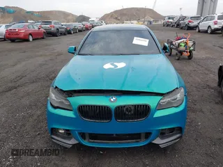 2013 BMW 5 Series 550i with VIN WBAFR9C52DDX79795, listed as a IAAI auction lot 41868996 with 155,783 mi miles and . Bid and sale history available at carsss.com. Image 12.