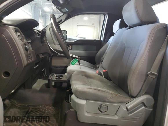 2012 Ford F-150 XL with VIN 1FTMF1CF6CFA60355, listed as a Copart auction lot 49317645 with 248,008 mi miles and Salvage Title. Bid and sale history available at carsss.com. Image 7.