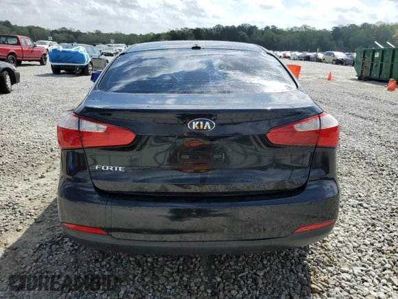 2016 Kia Forte LX with VIN KNAFK4A62G5466151, listed as a Copart auction lot 51963325 with 127,851 mi miles and Salvage Title. Bid and sale history available at carsss.com. Image 6.