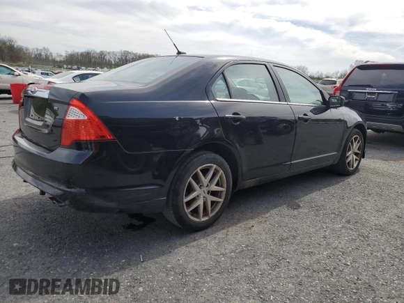 2011 Ford Fusion SEL with VIN 3FAHP0JAXBR237626, listed as a Copart auction lot 54381295 with 165,939 mi miles and Clean Title. Bid and sale history available at carsss.com. Image 3.