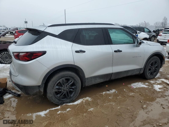 2019 Chevrolet Blazer with VIN 3GNKBGRS3KS584560, listed as a Copart auction lot 85635414 with 59,431 mi miles and Clean Title. Bid and sale history available at carsss.com. Image 3.