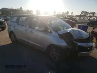 2015 Kia Sedona L with VIN KNDMA5C11F6049410, listed as a Copart auction lot 46272755 with 86,340 mi miles and Salvage Title. Bid and sale history available at carsss.com. Image 4.