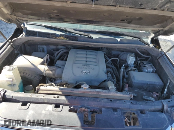 2021 Toyota Tundra Platinum with VIN 5TFAY5F16MX021555, listed as a Copart auction lot 46720185 with 136,112 mi miles and Salvage title. Bid and sale history available at DreamBid. Image 12.