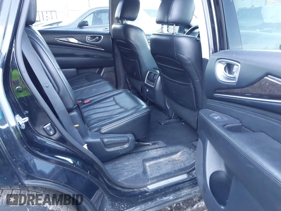 2015 Infiniti QX60 with VIN 5N1AL0MM2FC551977, listed as a IAAI auction lot 41574727 with 134,075 mi miles and . Bid and sale history available at DreamBid. Image 8.