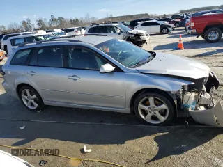2006 Mazda 6 S Sport VE with VIN 1YVHP82D265M03237, listed as a Copart auction lot 86522354 with 116,729 mi miles and Salvage Title. Bid and sale history available at carsss.com. Image 4.