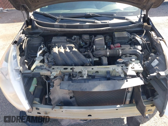 2015 Nissan Versa S Plus with VIN 3N1CN7AP9FL809885, listed as a IAAI auction lot 41969634 with 111,715 mi miles. Bid and sale history available at carsss.com. Image 10.