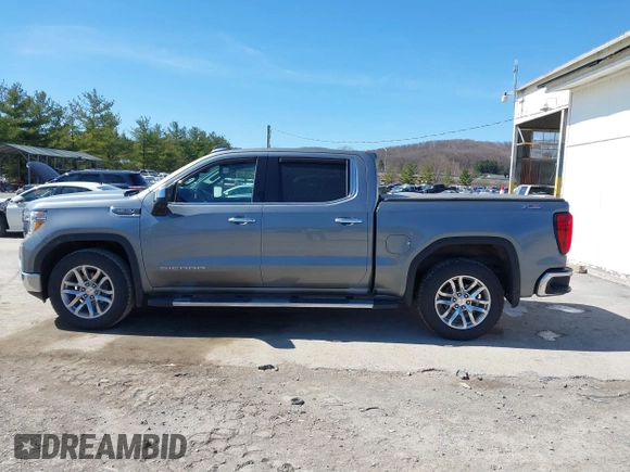 2021 GMC Sierra 1500 SLT z VIN 3GTU9DED7MG224460, wystawiony jako IAAI lot #41848912 z przebiegiem 65 319 mil mil oraz . Historia ofert i sprzedaży dostępna na DreamBid. Obrazek 14.