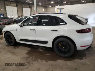 2017 Porsche Macan GTS with VIN WP1AG2A5XHLB51605, listed as a Copart auction lot 58532295 with 80,101 mi miles and Salvage title. Bid and sale history available at DreamBid. Image 2.