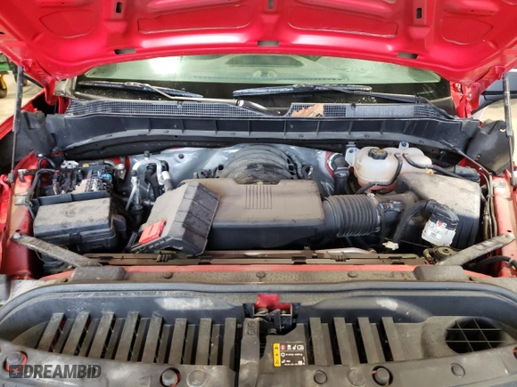 2022 Chevrolet Silverado 1500 LTD Work Truck with VIN 3GCNWAED0NG199785, listed as a Copart auction lot 72051254 with 51,513 mi miles and Salvage Title. Bid and sale history available at carsss.com. Image 11.