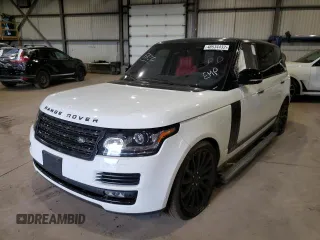 2016 Land Rover Range Rover z VIN SALGV3EF8GA318203, wystawiony jako Copart lot #37077963 z przebiegiem 60 125 mil mil oraz Czysty tytuł • Clean title. Historia ofert i sprzedaży dostępna na DreamBid. Obrazek 2.