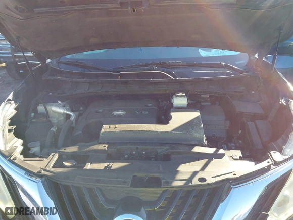 2015 Nissan Murano S with VIN 5N1AZ2MH6FN286594, listed as a IAAI auction lot 41490552 with 143,958 mi miles. Bid and sale history available at carsss.com. Image 10.