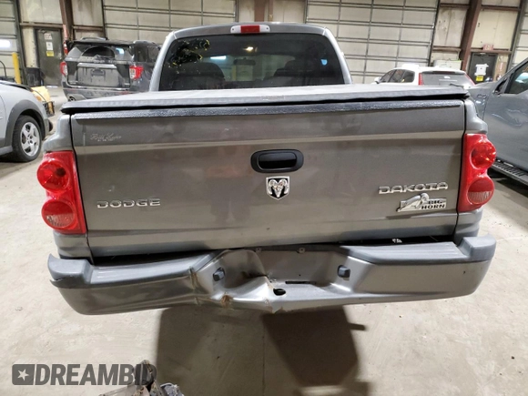 2011 Ram Dakota Bighorn/Lonestar with VIN 1D7RE3GK5BS610961, listed as a Copart auction lot 89206905 with 116,712 mi miles and Salvage Title. Bid and sale history available at carsss.com. Image 6.