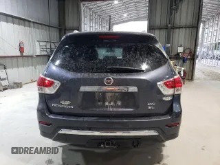 2014 Nissan Pathfinder Platinum with VIN 5N1AR2MM4EC603036, listed as a Copart auction lot 53446195 with 204,764 mi miles and Salvage Title. Bid and sale history available at carsss.com. Image 6.