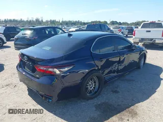 2022 Toyota Camry SE with VIN 4T1G11AK7NU637495, listed as a IAAI auction lot 41482491 with 48,433 mi miles and . Bid and sale history available at DreamBid. Image 4.
