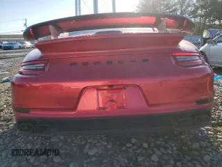2018 Porsche 911 Turbo with VIN WP0AD2A9XJS156456, listed as a Copart auction lot 80754363 with 12,707 mi miles and Salvage Title. Bid and sale history available at carsss.com. Image 6.