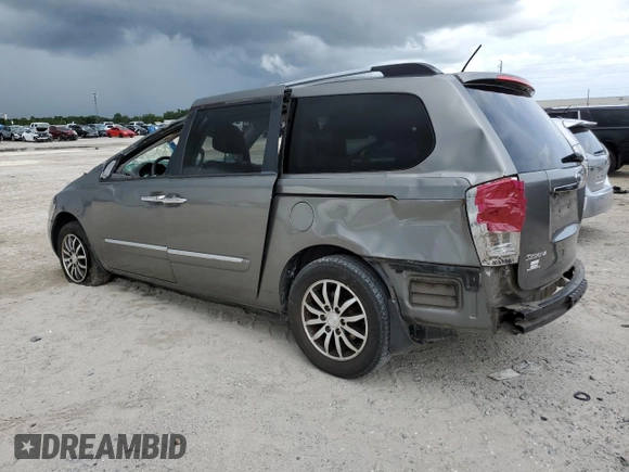2012 Kia Sedona EX with VIN KNDMH4C71C6427585, listed as a Copart auction lot 62286314 with 0 mi miles and Salvage Title. Bid and sale history available at carsss.com. Image 2.