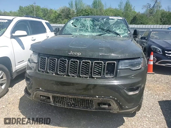 2016 Jeep Grand Cherokee Limited 75th Anniversary with VIN 1C4RJEBG4GC423829, listed as a Copart auction lot 53019705 with 197,353 mi miles and Salvage title. Bid and sale history available at DreamBid. Image 12.
