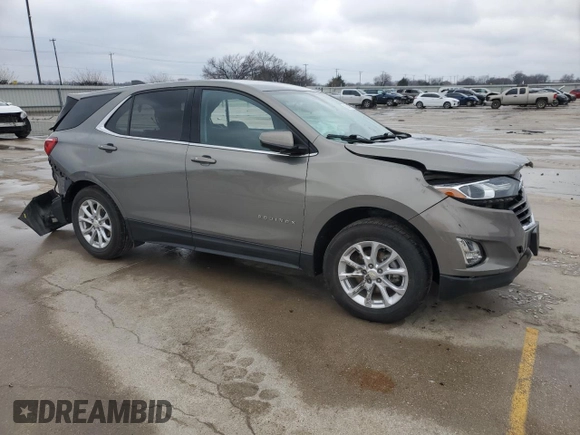 2018 Chevrolet Equinox LT z VIN 3GNAXJEV6JS504130, wystawiony jako Copart lot #87847015 z przebiegiem Nie podano mil oraz Szkoda całkowita • Salvage title. Historia ofert i sprzedaży dostępna na DreamBid. Obrazek 4.