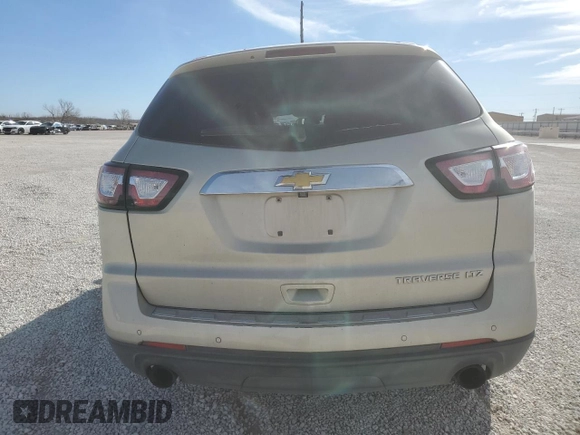2014 Chevrolet Traverse LTZ with VIN 1GNKRJKD2EJ181292, listed as a Copart auction lot 49238085 with 159,058 mi miles and Salvage Title. Bid and sale history available at DreamBid. Image 6.
