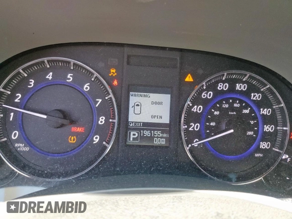 2015 Infiniti QX70 with VIN JN8CS1MW1FM481491, listed as a Copart auction lot 58841045 with 196,155 mi miles and Salvage title. Bid and sale history available at DreamBid. Image 9.