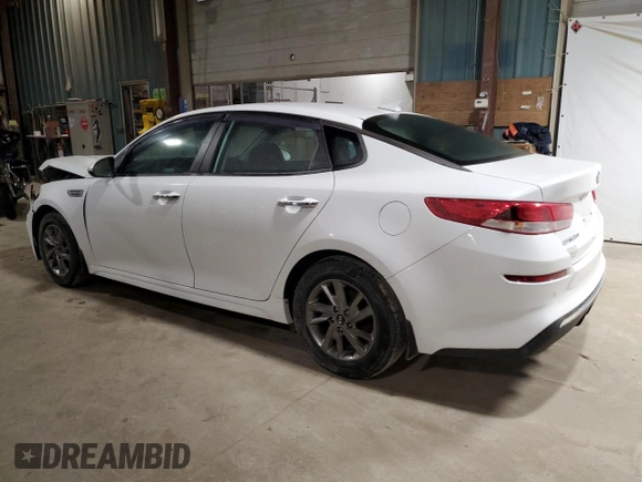 2019 Kia Optima LX with VIN 5XXGT4L33KG324791, listed as a Copart auction lot 86151584 with 115,990 mi miles and Salvage Title. Bid and sale history available at carsss.com. Image 2.