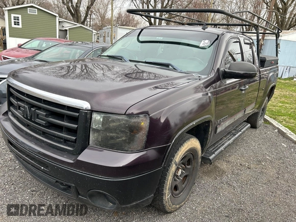 2009 GMC Sierra 1500 SLE with VIN 2GTEK290891119883, listed as a IAAI auction lot 41918190 with 189,713 mi miles. Bid and sale history available at carsss.com. Image 2.