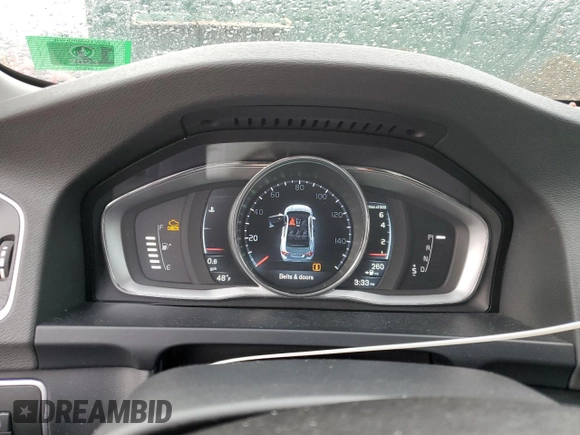 2016 Volvo S60 T5 Premier with VIN YV1612TK1G2397954, listed as a Copart auction lot 41445233 with 166,031 mi miles. Bid and sale history available at carsss.com. Image 9.
