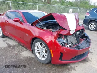 2020 Chevrolet Camaro 1LT with VIN 1G1FB1RX5L0106371, listed as a IAAI auction lot 41935290 with 77,286 mi miles and . Bid and sale history available at DreamBid. Image 1.
