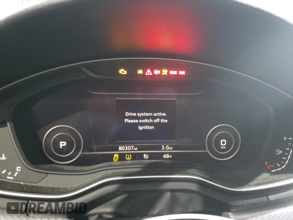 2018 Audi A5 Sportback Premium Plus z VIN WAUBNCF59JA054193, wystawiony jako Copart lot #50825495 z przebiegiem 80 307 mil mil oraz Szkoda całkowita • Salvage title. Historia ofert i sprzedaży dostępna na DreamBid. Obrazek 9.