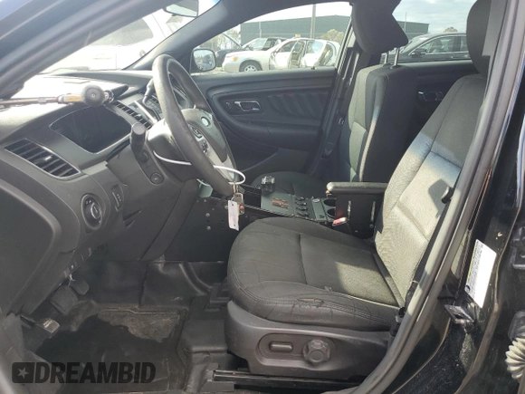 2018 Ford Police Interceptor with VIN 1FAHP2MK1JG123651, listed as a Copart auction lot 80977164 with 110,186 mi miles and Salvage title. Bid and sale history available at DreamBid. Image 7.