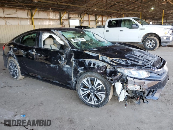 2017 Honda Civic Sedan EX-T with VIN 19XFC1F43HE018271, listed as a Copart auction lot 40249204 with 97,409 mi miles and Salvage Title. Bid and sale history available at carsss.com. Image 4.